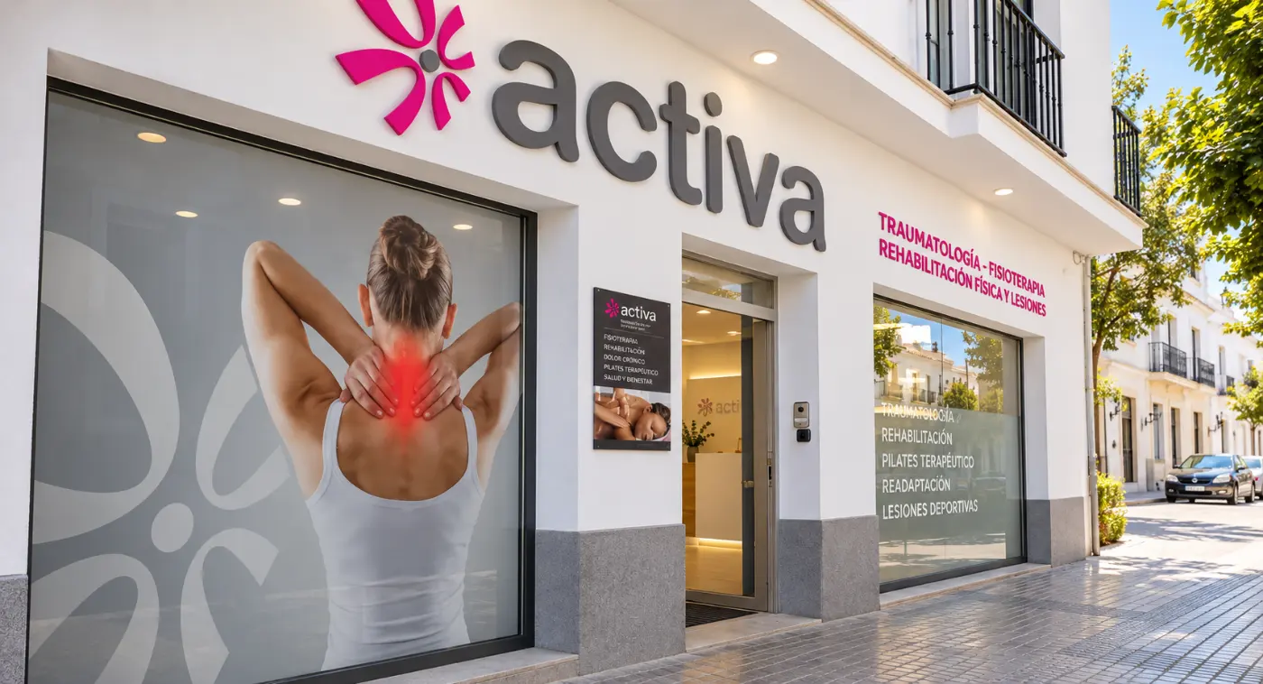 psicologos-chiclana Fachada de Activa, en la calle Doctor Pedro Vélez de Chiclana, donde pasa consulta Saviasalud Psicólogos